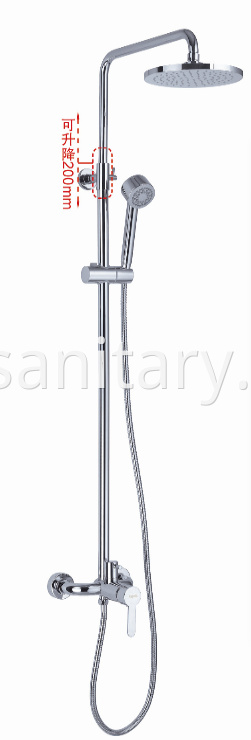 Modern Bathroom Shower Set Faucet Bathtub Mixer Tap